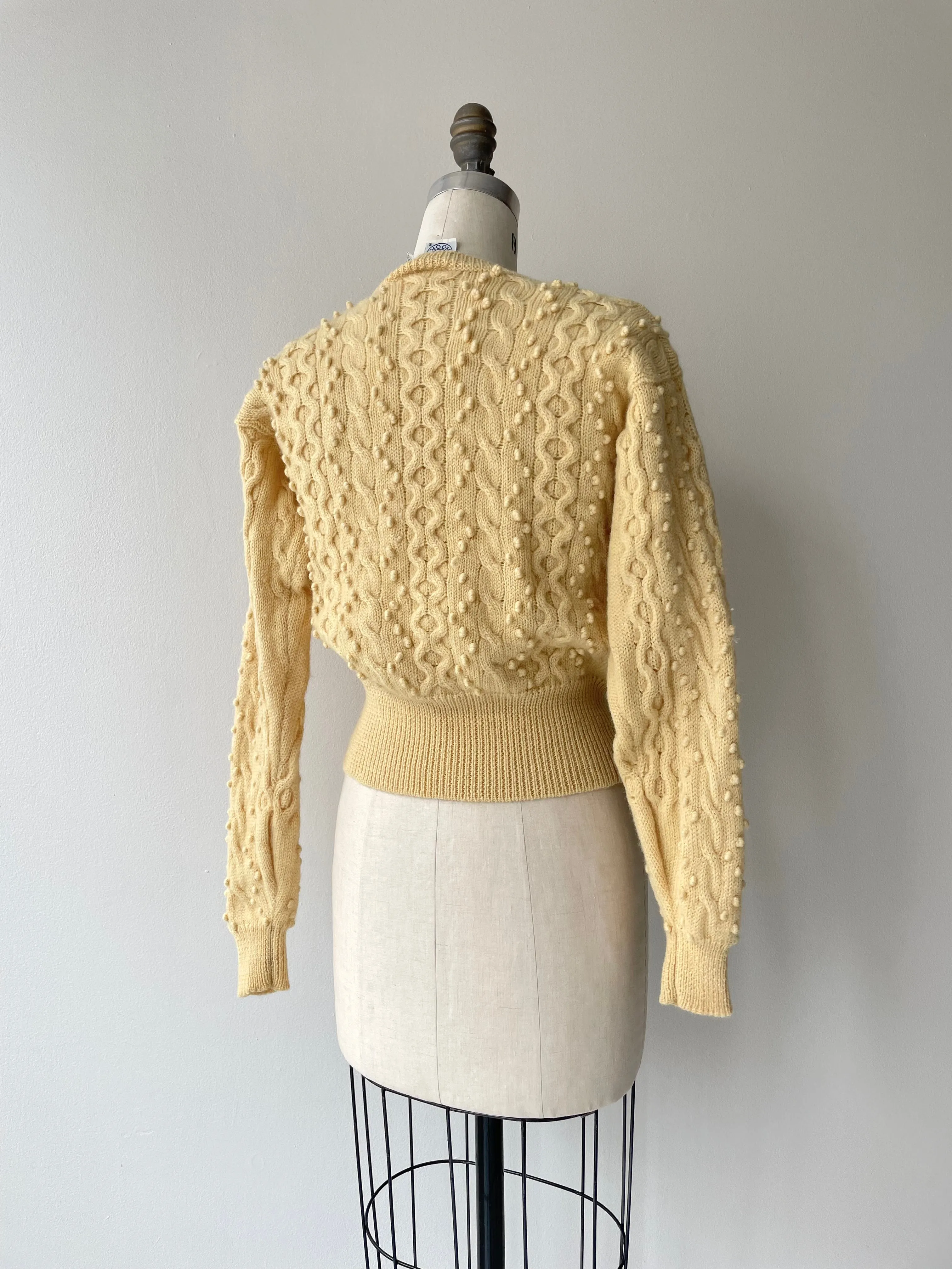 Butter Popcorn Wool Sweater