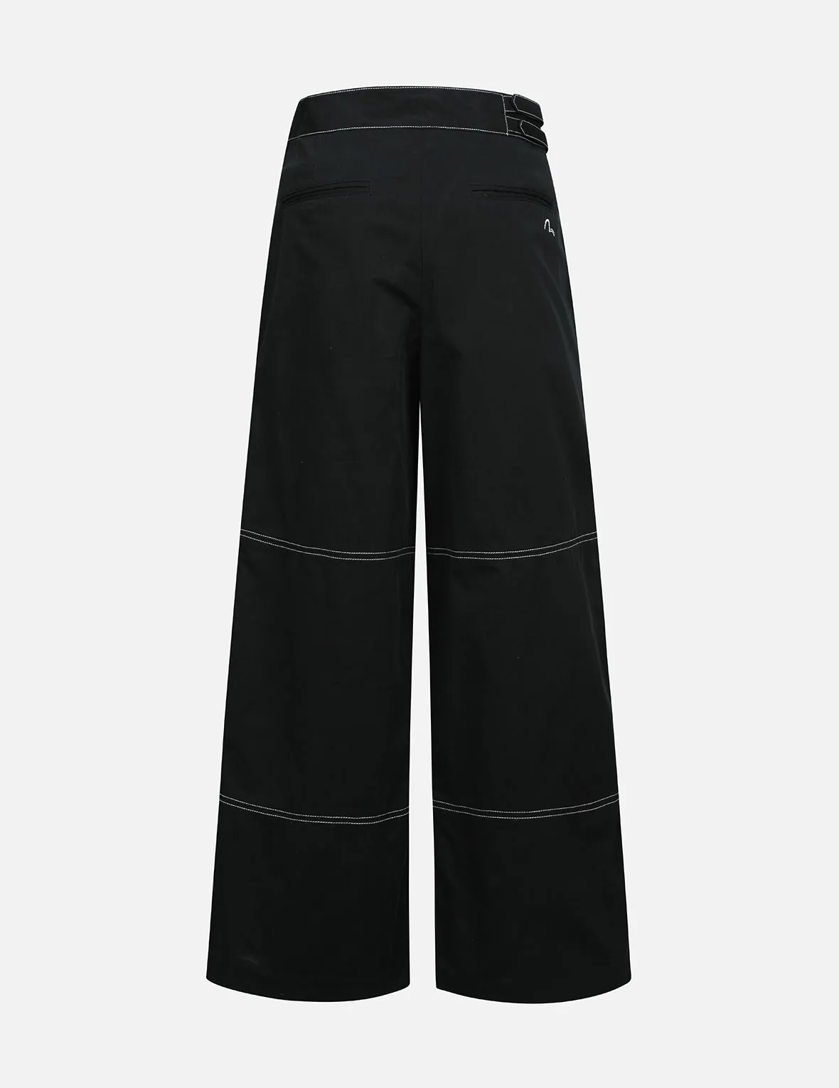 Double Belt High-Waist Culottes