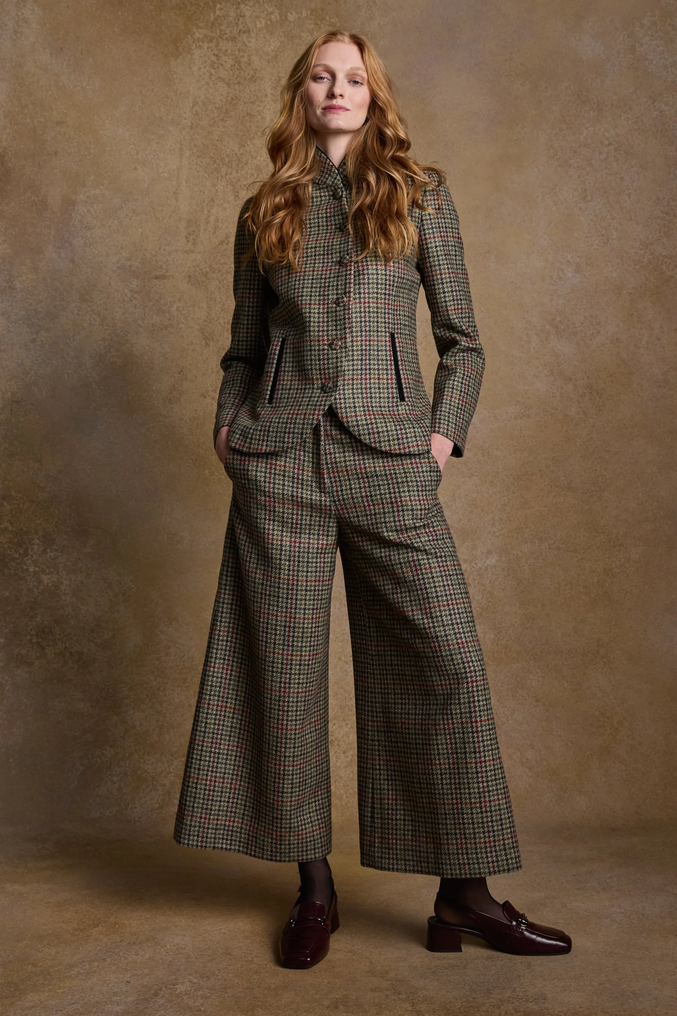 Enya Tweed Culottes - Hacking Check