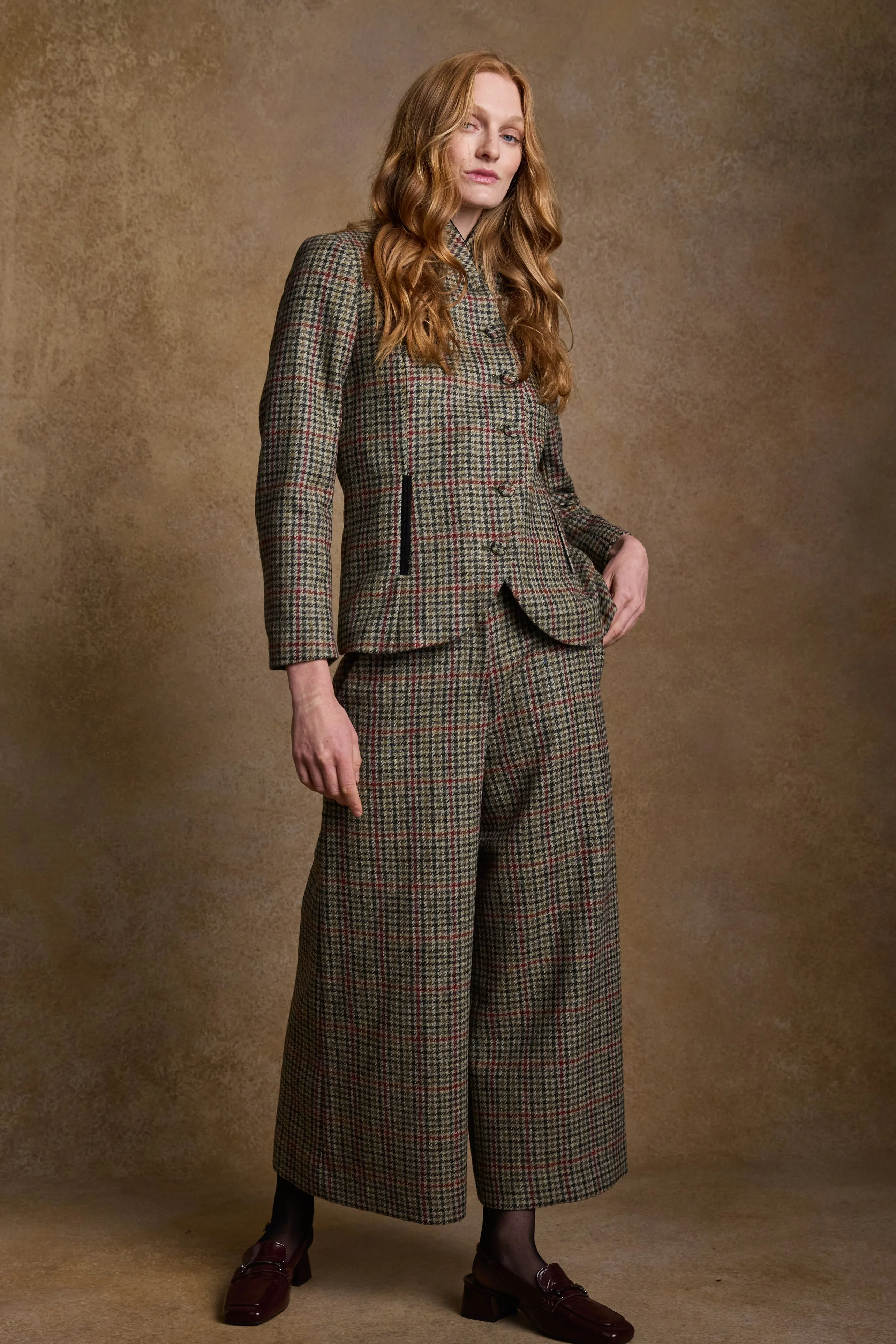 Enya Tweed Culottes - Hacking Check