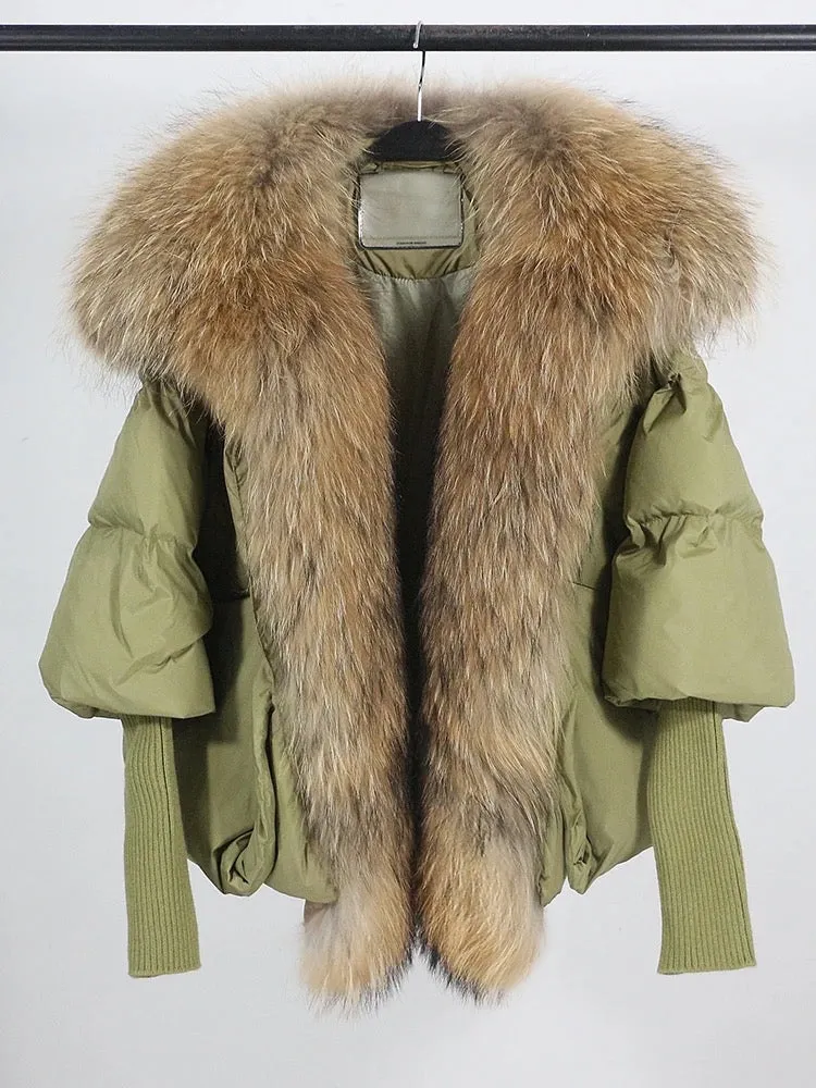 “Foxi” Cropped Parka