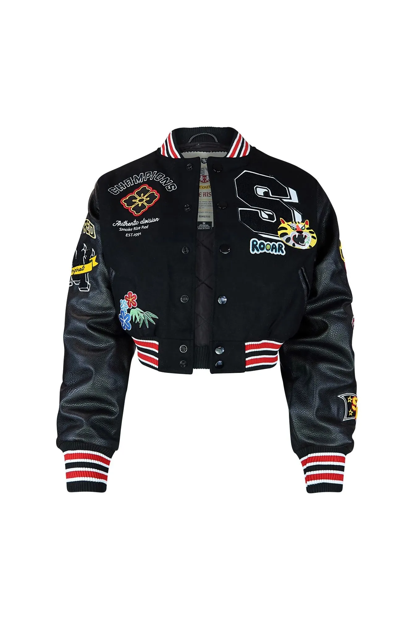 Legend Cropped Varsity Jacket