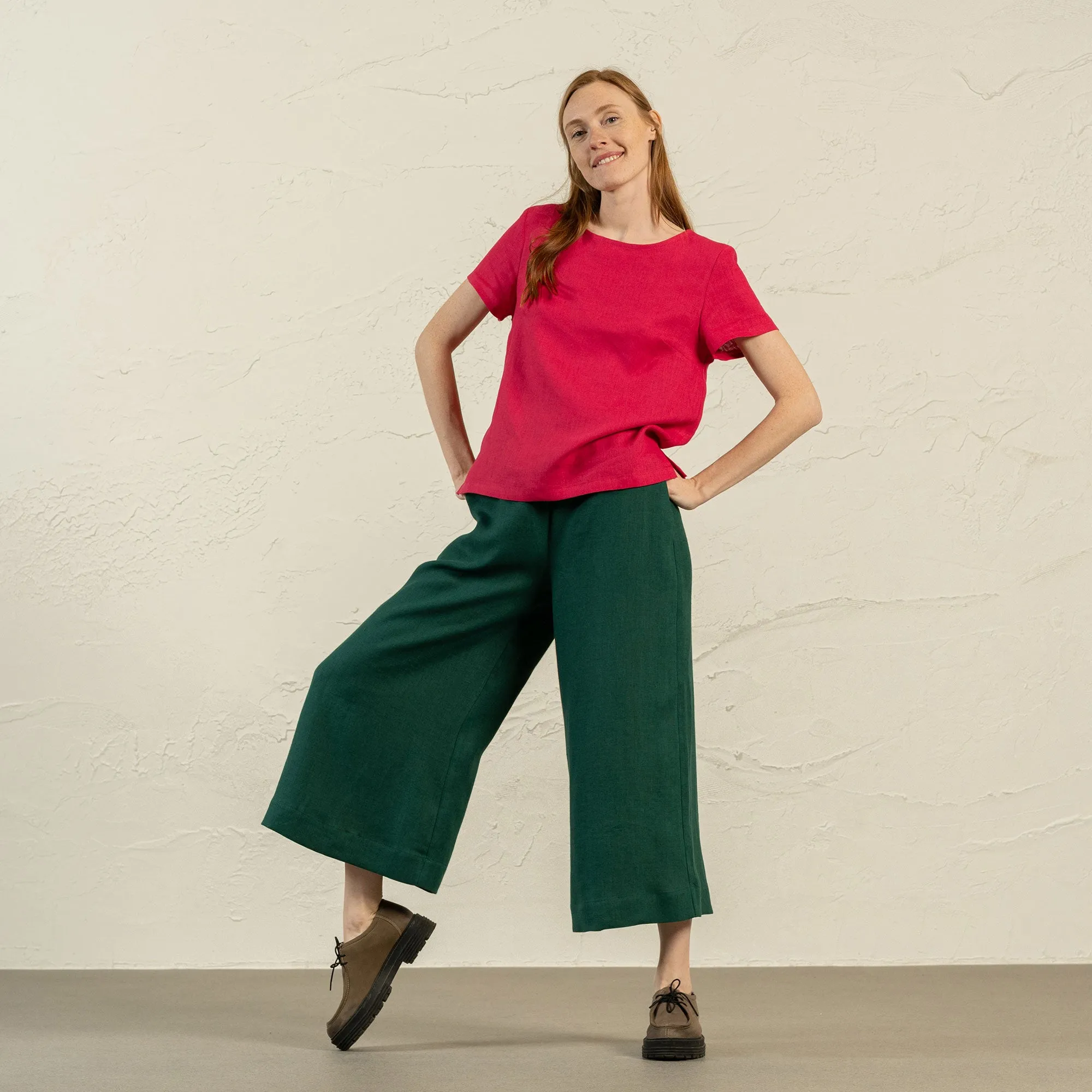 Linen Culottes Lana