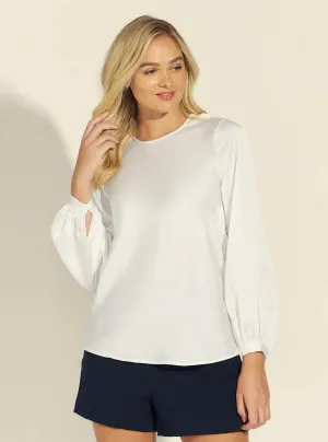 Marciano White Serene Blouse