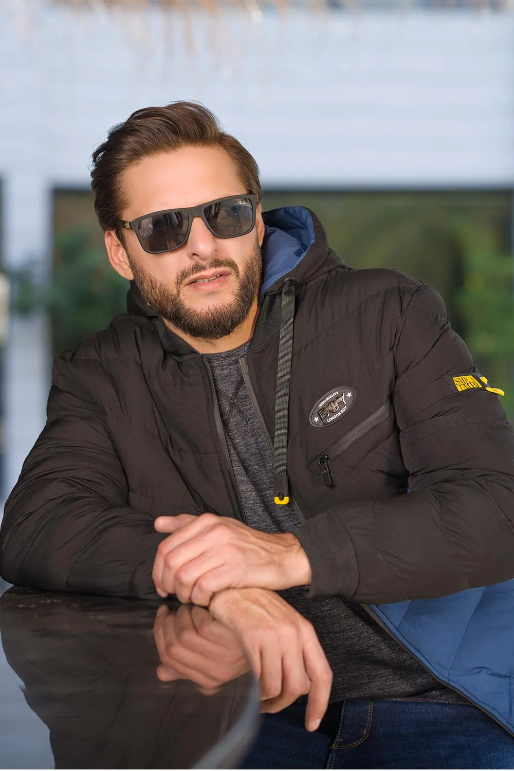 Mens Reversible Full Sleeve Puffer Jacket