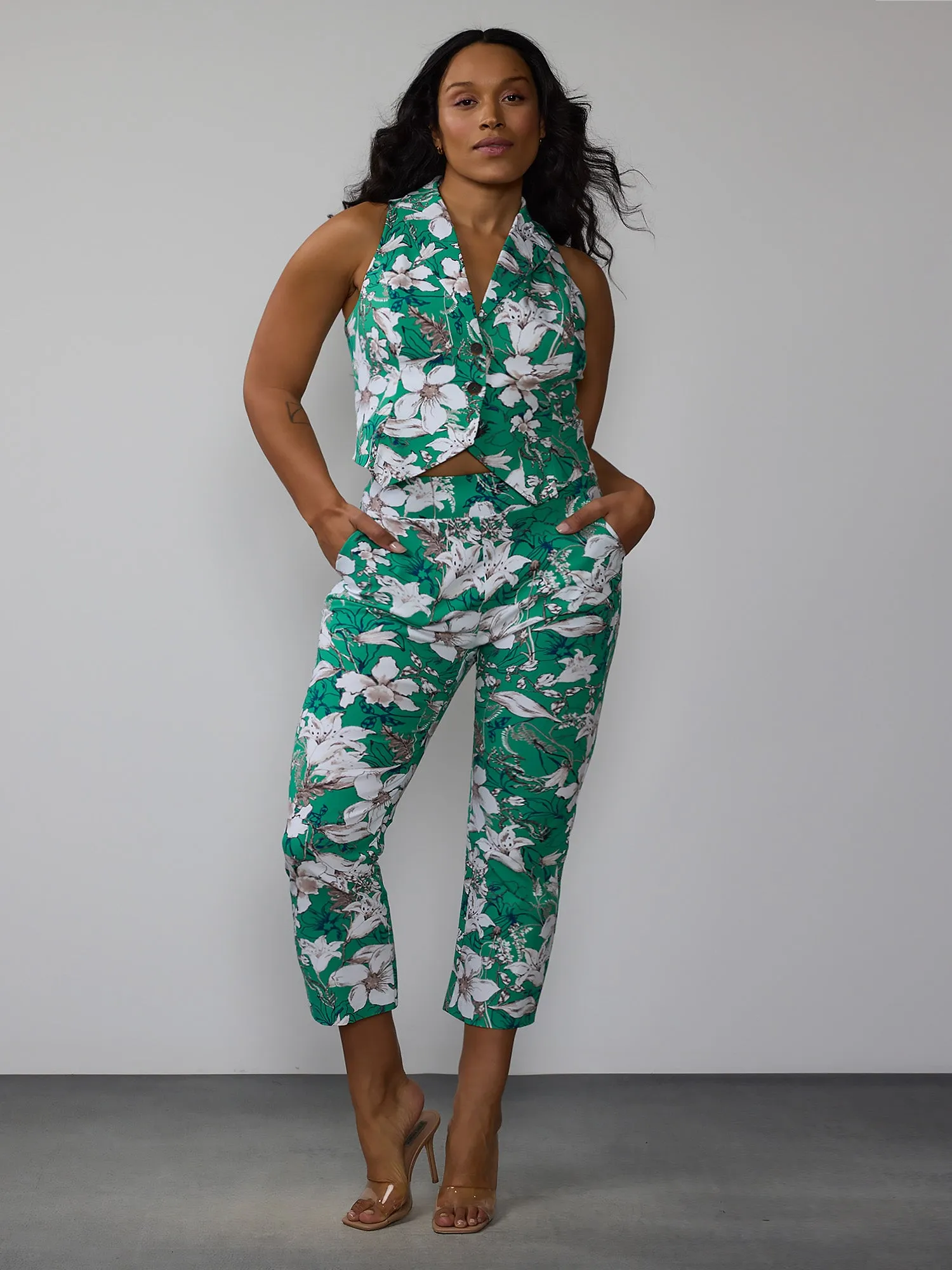 Plus Elastic Back Culotte