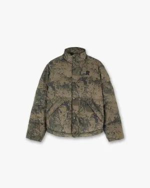 Puffer Jacket - Camo