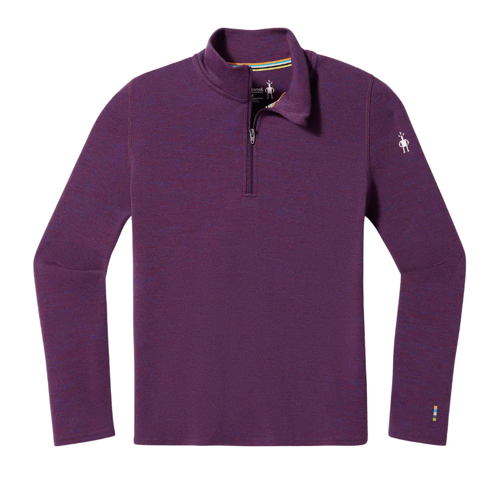 Smartwool Kids' Classic Thermal Merino Base Layer 1/4 Zip