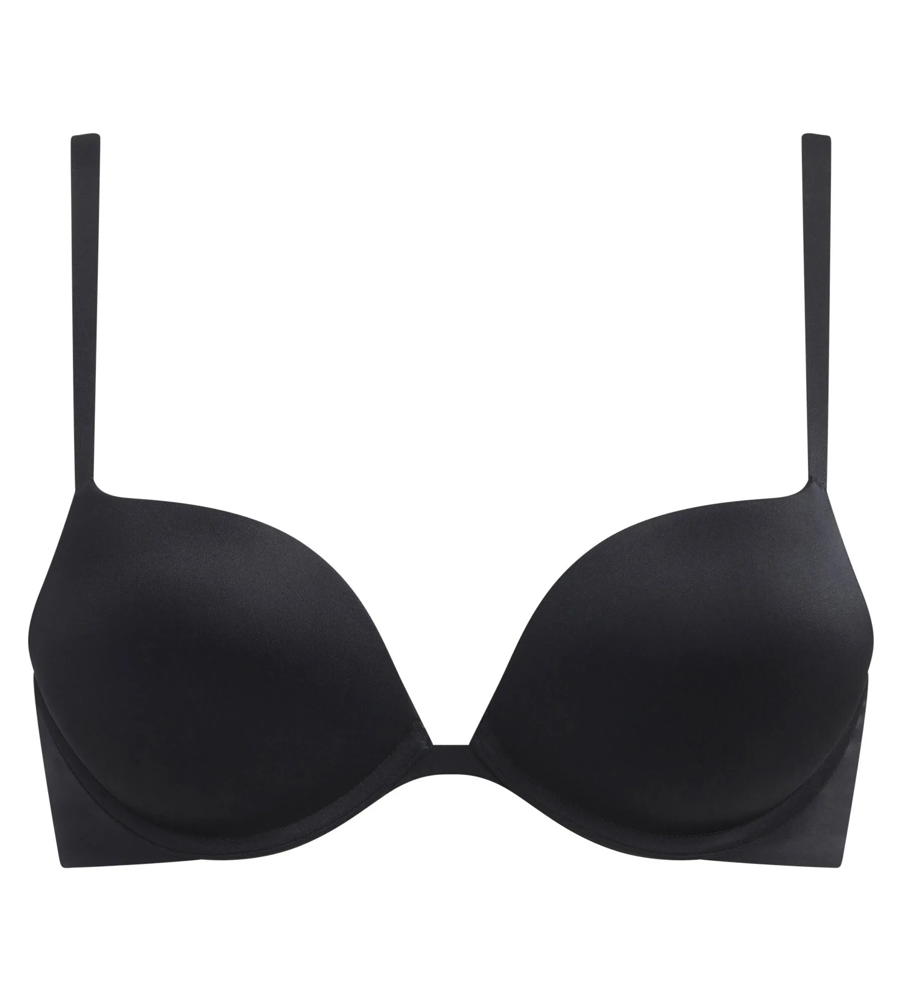 Soutien-gorge push up à armatures en microfibre Noire Dim Beyond Sexy