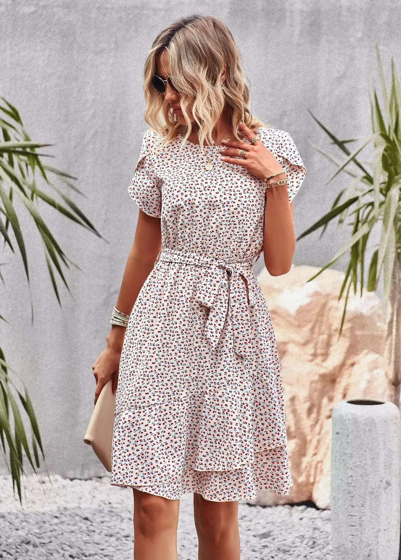 Summer Floral Elegance Dress for Women | Gertrude