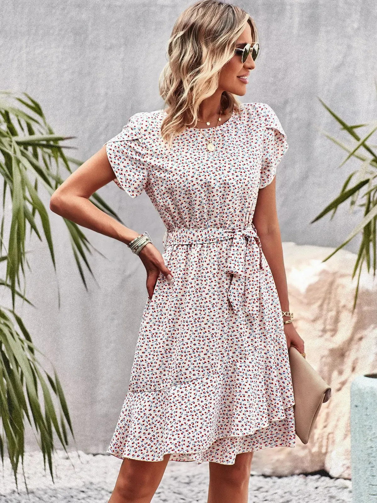 Summer Floral Elegance Dress for Women | Gertrude