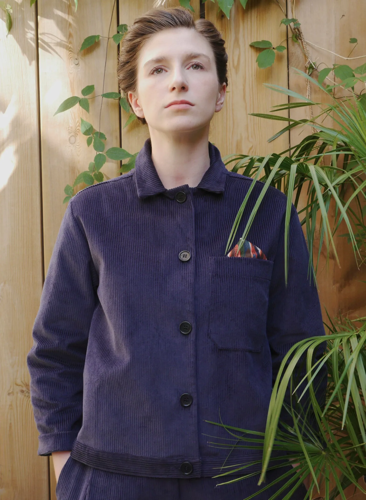 Walter Jacket - Navy Corduroy