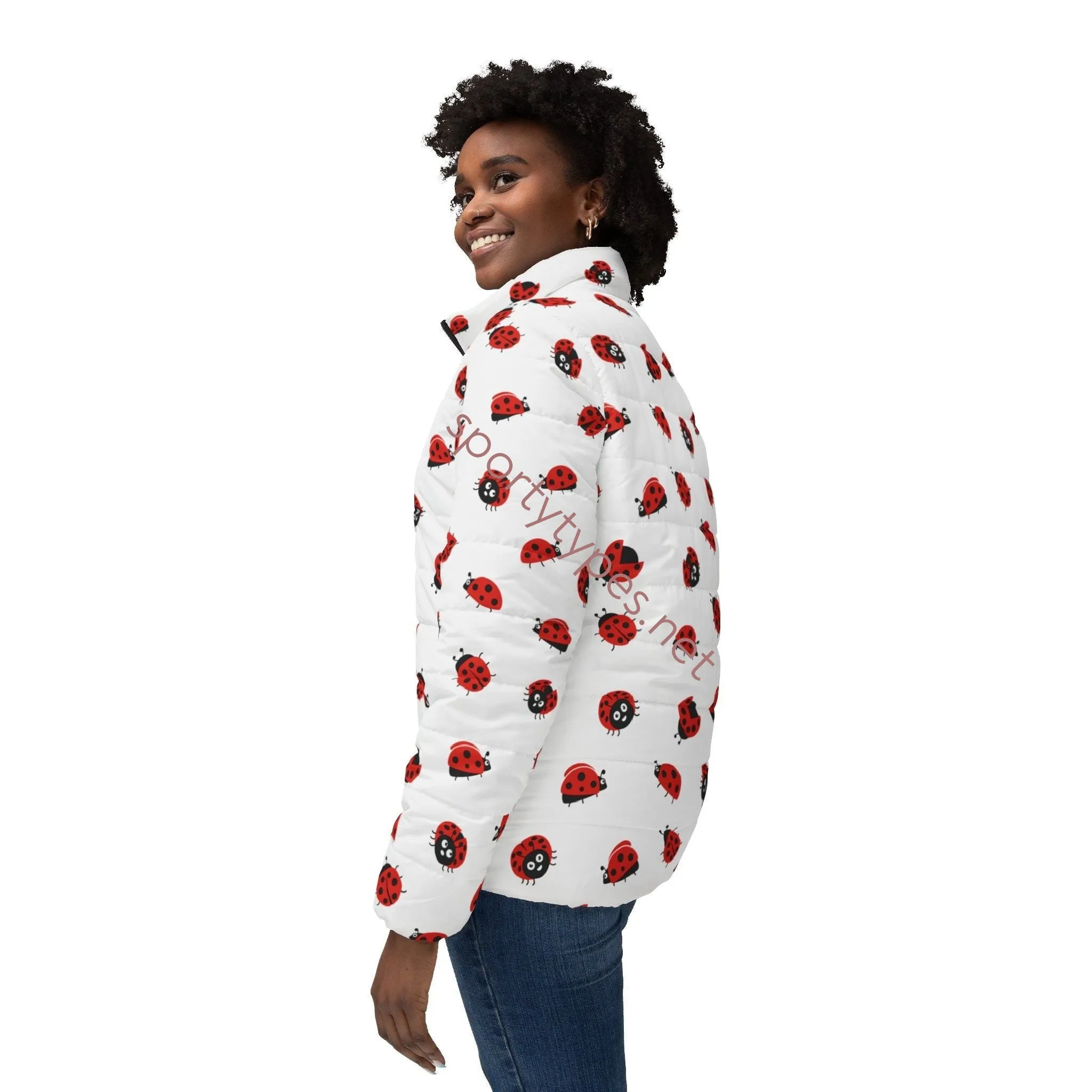 Women’s Ladybug Puffer Jacket