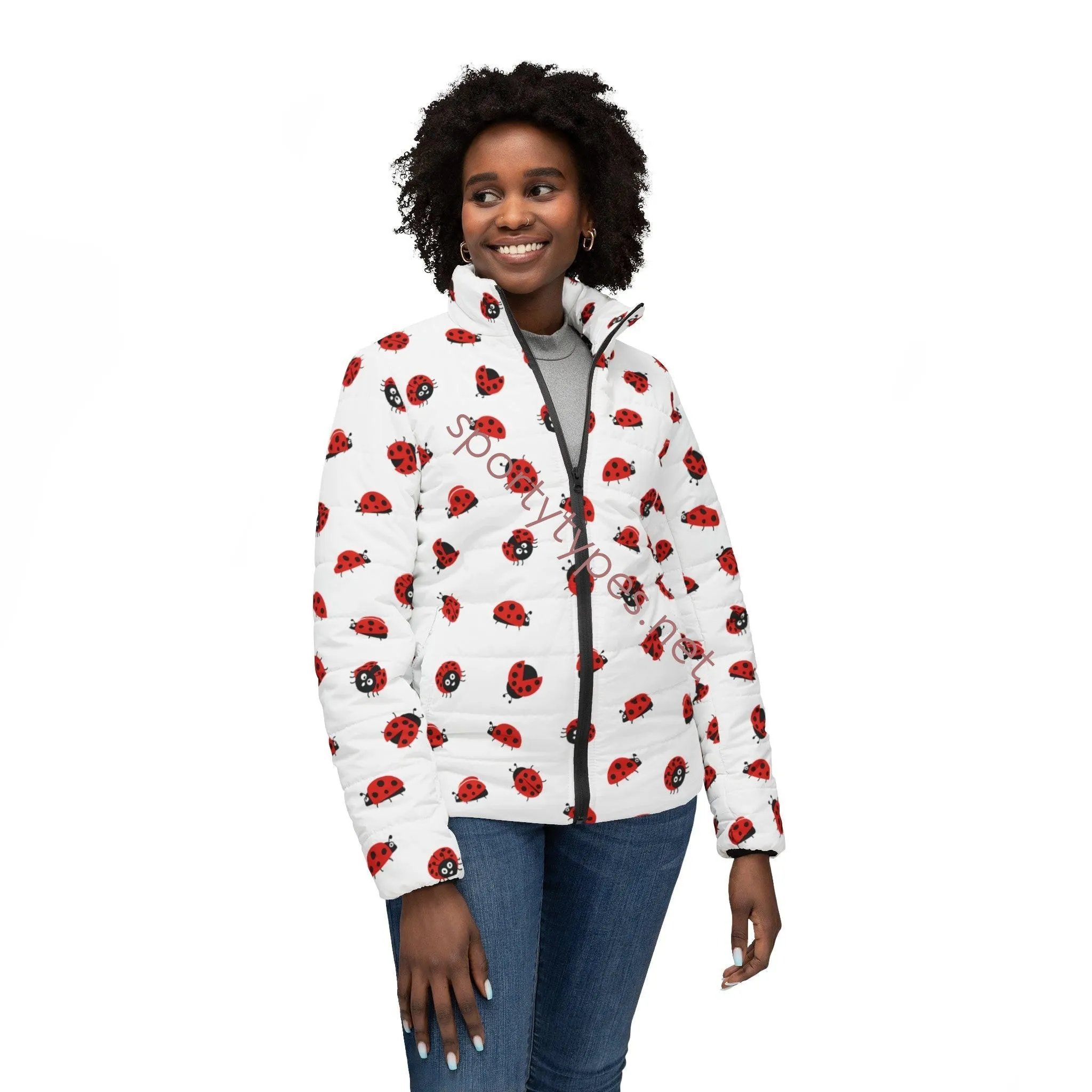 Women’s Ladybug Puffer Jacket