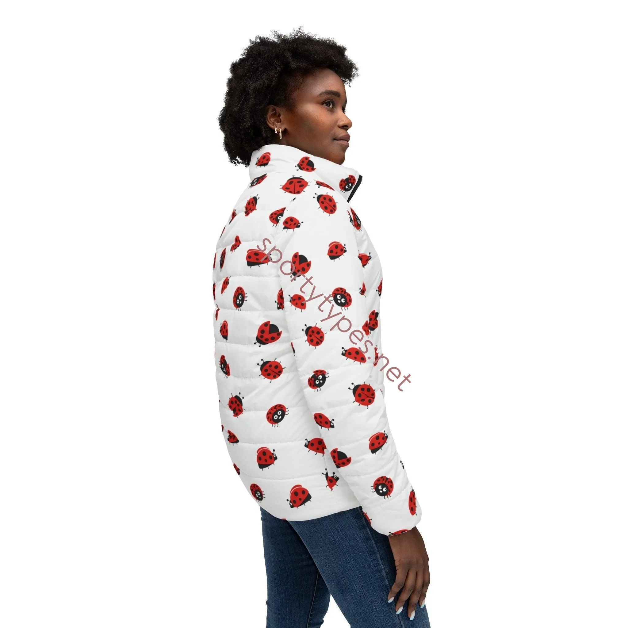 Women’s Ladybug Puffer Jacket