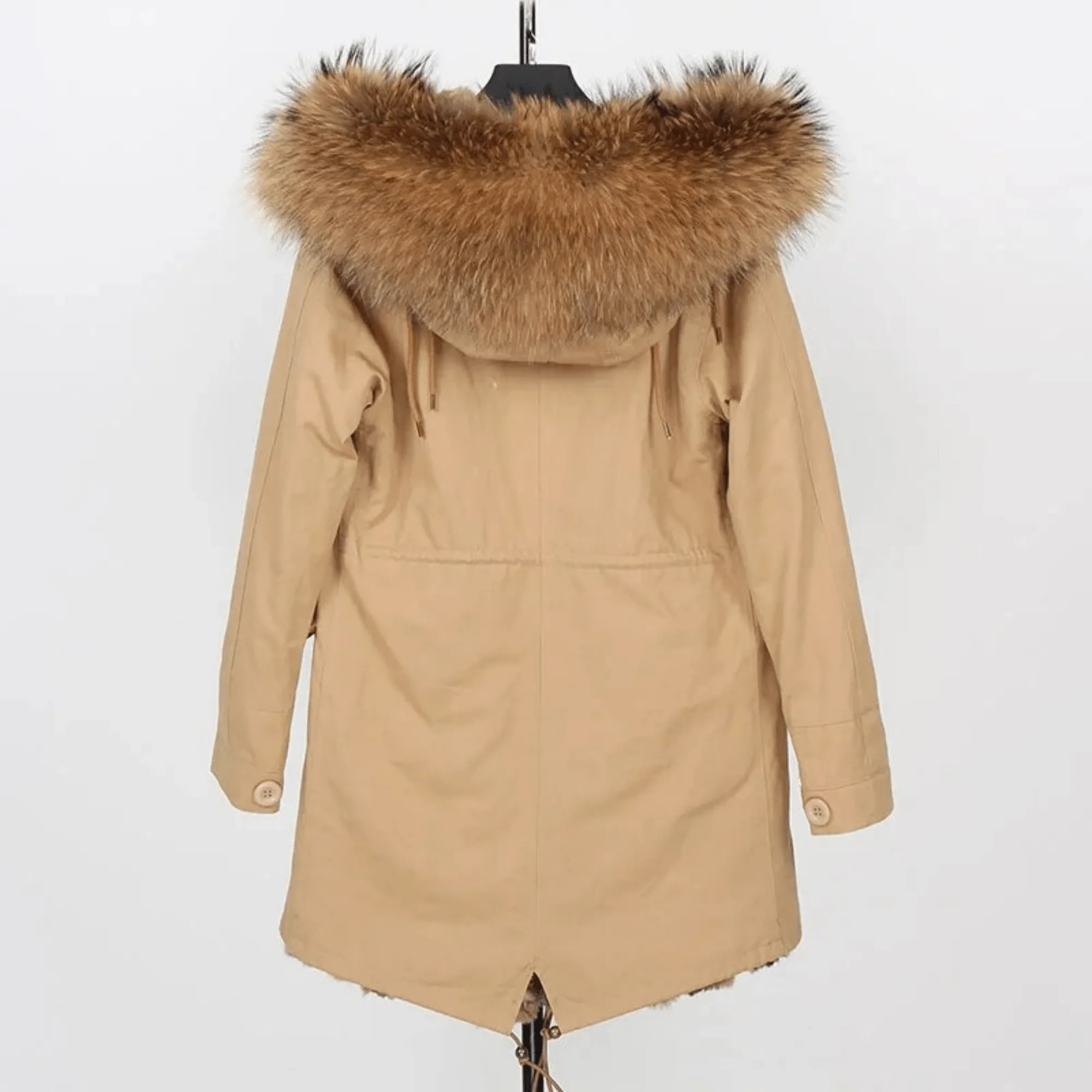 Women's Luxury Real Fur Waterproof Parka "Beta Style"