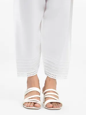 Women's White Shalwar - EWBSEB24-00001