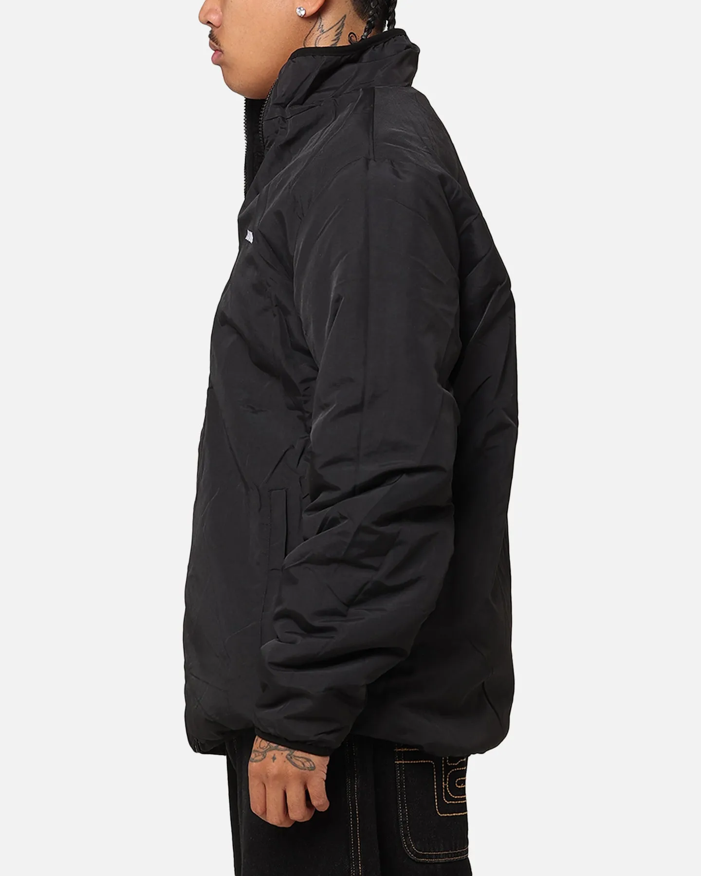 X-Large Fire Dice Reversible Sherpa Jacket Black