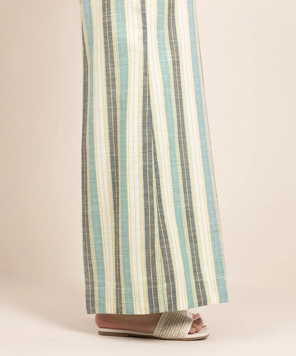 Yarn Dyed Cotton Culottes